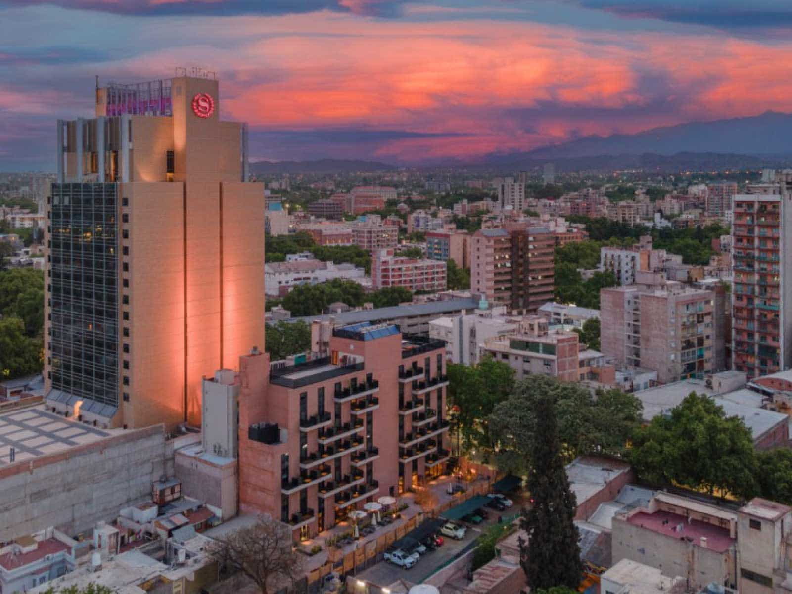 Vista Aérea Ciudad de Mendoza